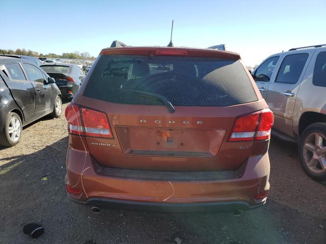 3C4PDCBG6CT226887 - 2012 DODGE JOURNEY SXT ORANGE photo 6