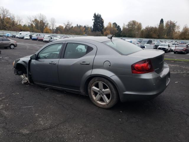 1C3CDZAB6DN563069 - 2013 DODGE AVENGER SE GRAY photo 2