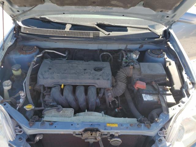 2T1KR32E15C445384 - 2005 TOYOTA COROLLA MA XR BLUE photo 12