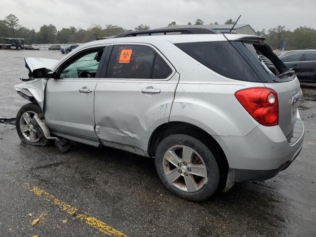 1GNALBEK3FZ142887 - 2015 CHEVROLET EQUINOX LT SILVER photo 2