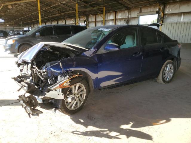 JM1BL1V84C1659007 - 2012 MAZDA 3 I BLUE photo 1