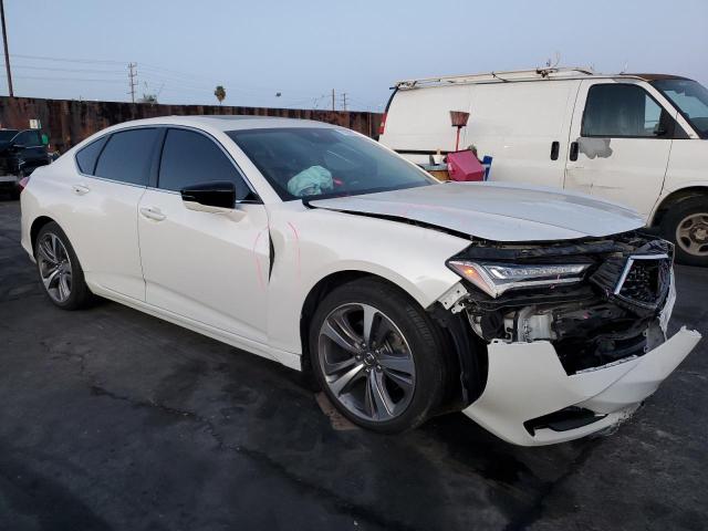 19UUB6F66MA001567 - 2021 ACURA TLX ADVANCE WHITE photo 4