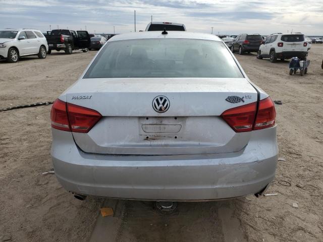 1VWBH7A3XDC062395 - 2013 VOLKSWAGEN PASSAT SE SILVER photo 6