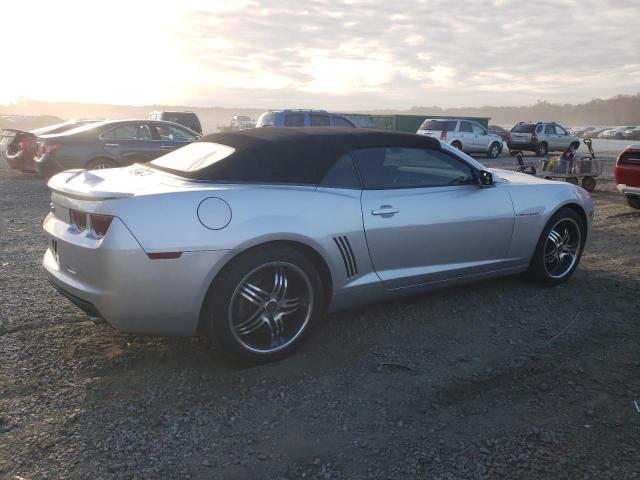 2G1FB3D3XD9226027 - 2013 CHEVROLET CAMARO LT SILVER photo 3