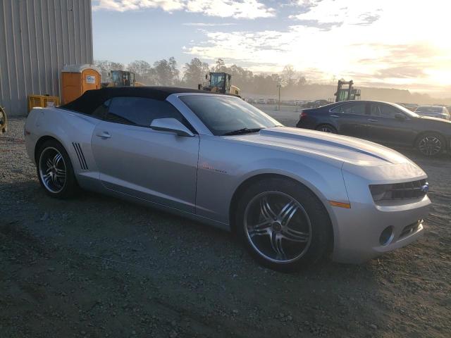 2G1FB3D3XD9226027 - 2013 CHEVROLET CAMARO LT SILVER photo 4