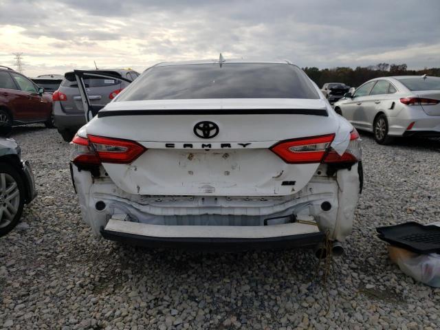 4T1B11HK3KU255606 - 2019 TOYOTA CAMRY L WHITE photo 6