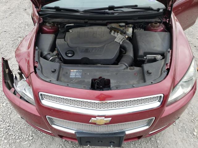 1G1ZE5E75BF328146 - 2011 CHEVROLET MALIBU LTZ მუქწითელი ფოტო 11