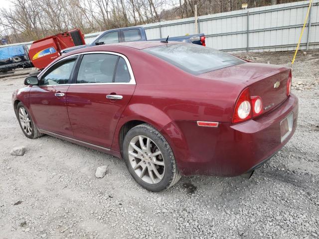 1G1ZE5E75BF328146 - 2011 CHEVROLET MALIBU LTZ მუქწითელი ფოტო 2