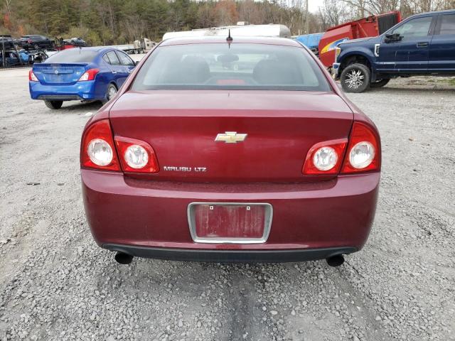 1G1ZE5E75BF328146 - 2011 CHEVROLET MALIBU LTZ მუქწითელი ფოტო 6