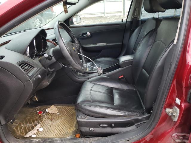 1G1ZE5E75BF328146 - 2011 CHEVROLET MALIBU LTZ მუქწითელი ფოტო 7