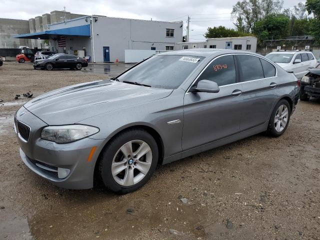 WBAXG5C57DD229625 - 2013 BMW 528 I SILVER photo 1