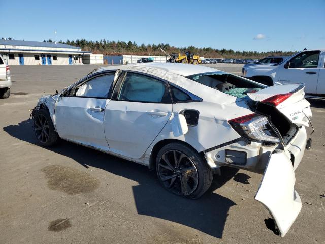 2HGFC2E89LH579096 - 2020 HONDA CIVIC SPORT WHITE photo 2