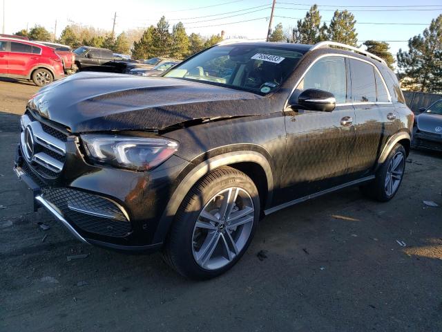 4JGFB5KB1NA704219 - 2022 MERCEDES-BENZ GLE 450 4MATIC BLACK photo 1