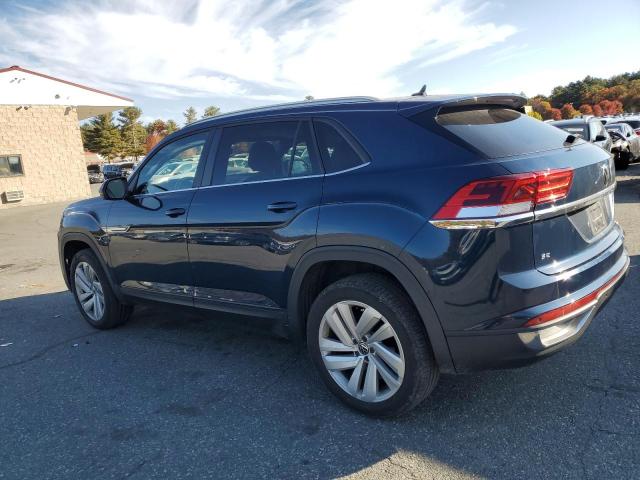 1V26C2CA1LC207550 - 2020 VOLKSWAGEN ATLAS CROS SE BLUE photo 2