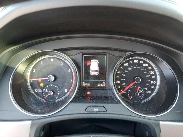 1V26C2CA1LC207550 - 2020 VOLKSWAGEN ATLAS CROS SE BLUE photo 9