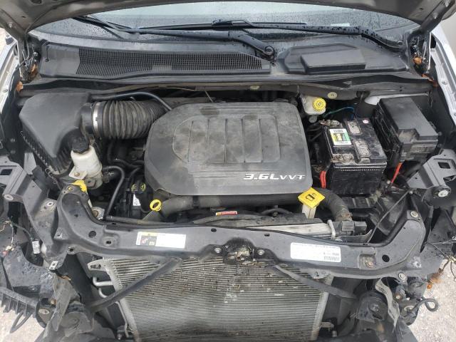 2C4RC1BGXDR658113 - 2013 CHRYSLER TOWN & COU TOURING SILVER photo 11