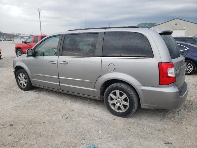 2C4RC1BGXDR658113 - 2013 CHRYSLER TOWN & COU TOURING SILVER photo 2