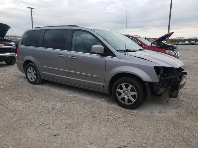 2C4RC1BGXDR658113 - 2013 CHRYSLER TOWN & COU TOURING SILVER photo 4