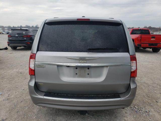 2C4RC1BGXDR658113 - 2013 CHRYSLER TOWN & COU TOURING SILVER photo 6