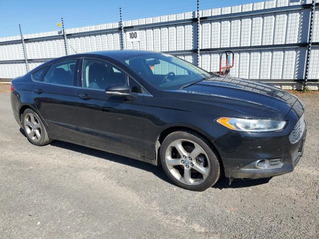 3FA6P0HR6DR253361 - 2013 FORD FUSION SE BLACK photo 4