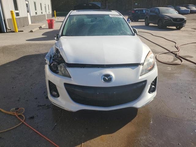 JM1BL1V60C1509474 - 2012 MAZDA 3 S WHITE photo 5