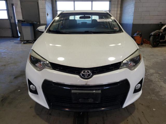 5YFBURHE8EP156818 - 2014 TOYOTA COROLLA L WHITE photo 5