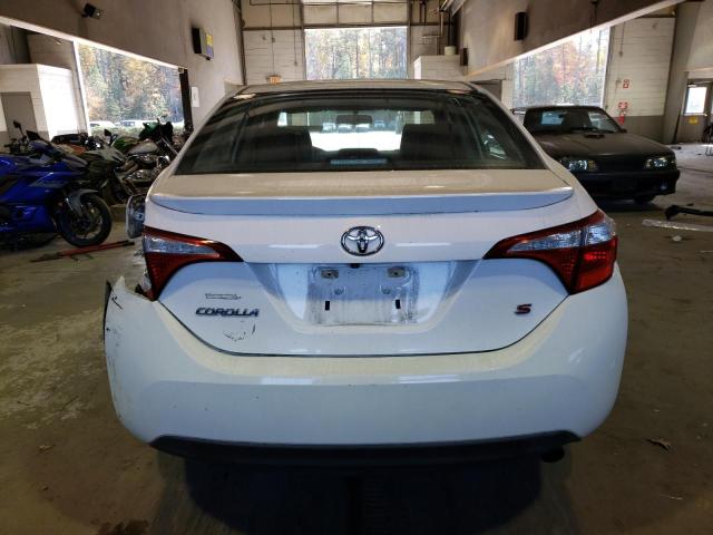 5YFBURHE8EP156818 - 2014 TOYOTA COROLLA L WHITE photo 6