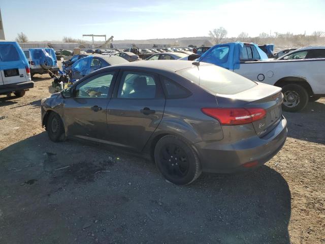 1FADP3E29GL267659 - 2016 FORD FOCUS S GRAY photo 2