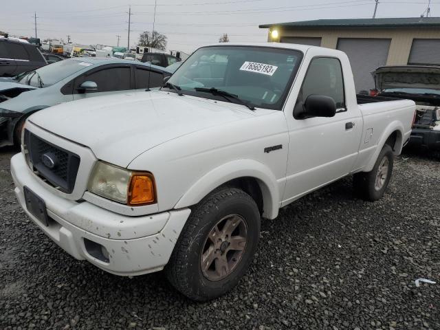 1FTYR10U95PA11210 - 2005 FORD RANGER WHITE photo 1