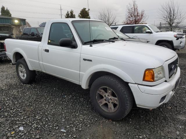 1FTYR10U95PA11210 - 2005 FORD RANGER WHITE photo 4