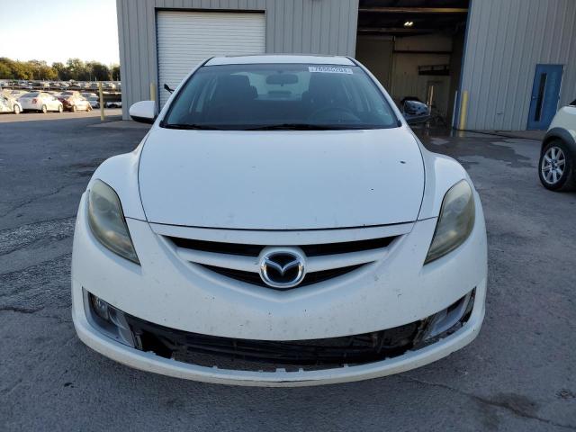 1YVHZ8CB3A5M02114 - 2010 MAZDA 6 S WHITE photo 5