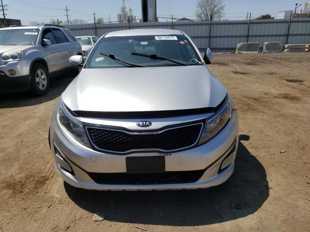 KNAGM4A7XE5478973 - 2014 KIA OPTIMA LX SILVER photo 5