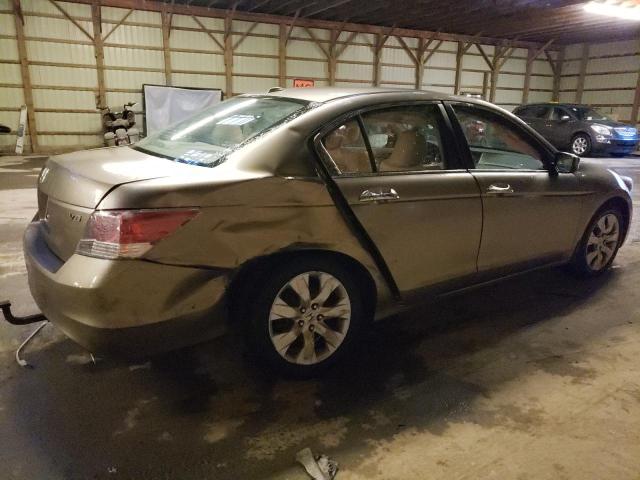 1HGCP36868A802339 - 2008 HONDA ACCORD EXL GOLD photo 3