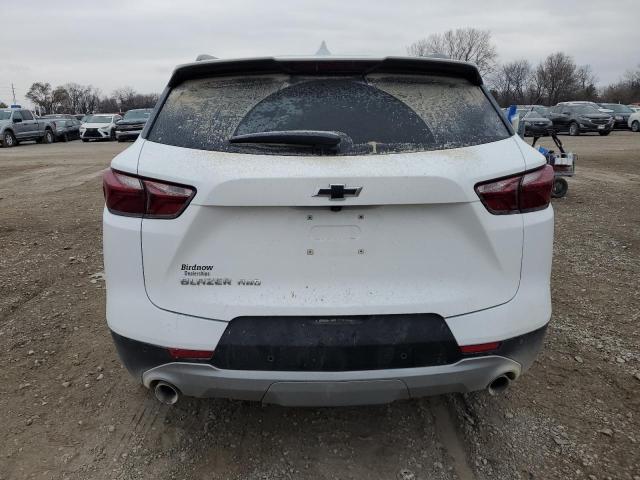 3GNKBGRS3KS636592 - 2019 CHEVROLET BLAZER 2LT WHITE photo 6