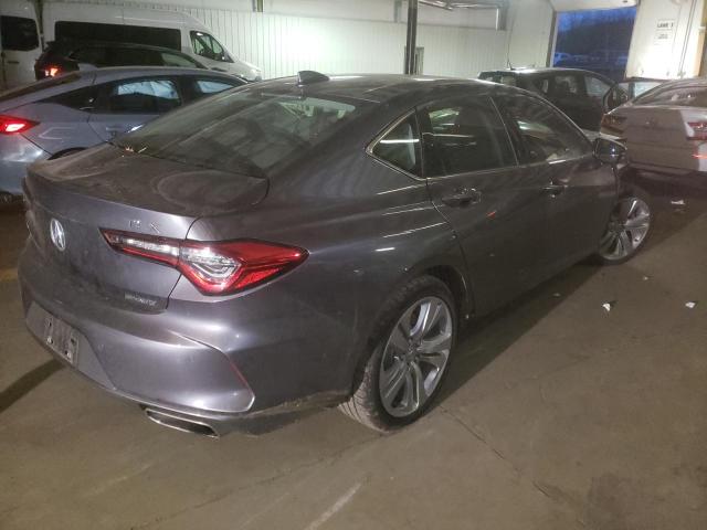 19UUB6F45NA003987 - 2022 ACURA TLX TECHNOLOGY GRAY photo 3