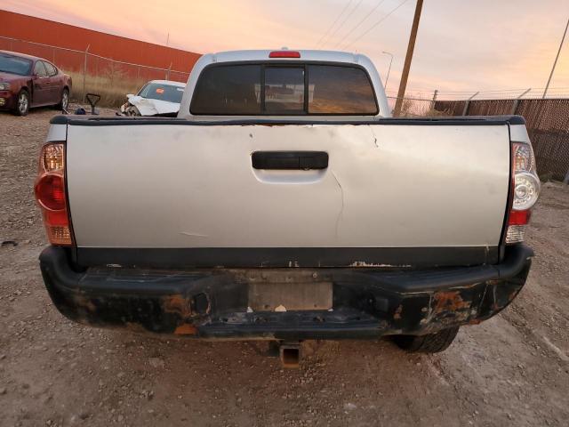 5TEMU52N19Z604245 - 2009 TOYOTA TACOMA DOUBLE CAB LONG BED SILVER photo 6