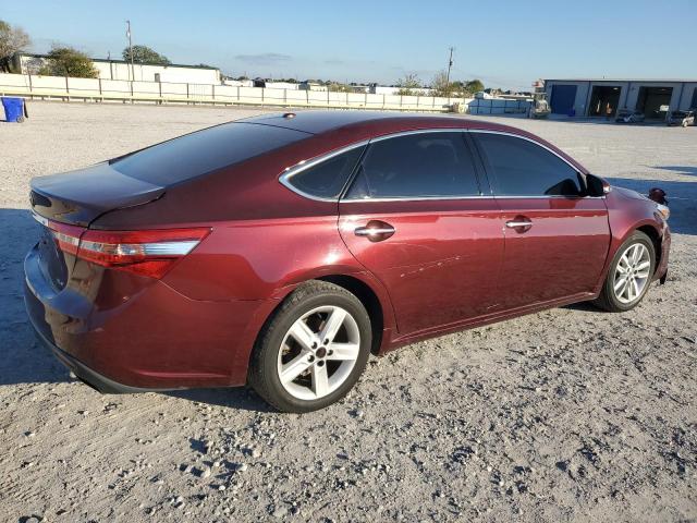 4T1BK1EB9FU176920 - 2015 TOYOTA AVALON XLE RED photo 3