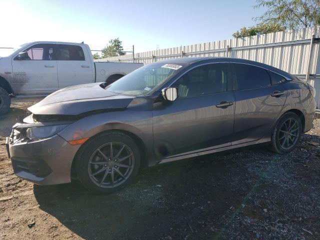 JHMFC1F70JX039383 - 2018 HONDA CIVIC EXL Գրաֆիտ լուսանկար 1