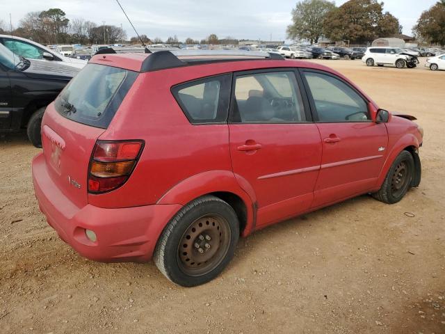 5Y2SL63805Z464770 - 2005 PONTIAC VIBE RED photo 3