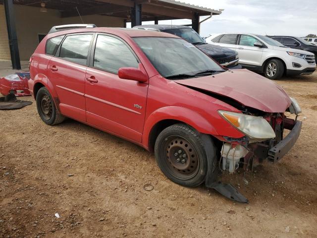 5Y2SL63805Z464770 - 2005 PONTIAC VIBE RED photo 4