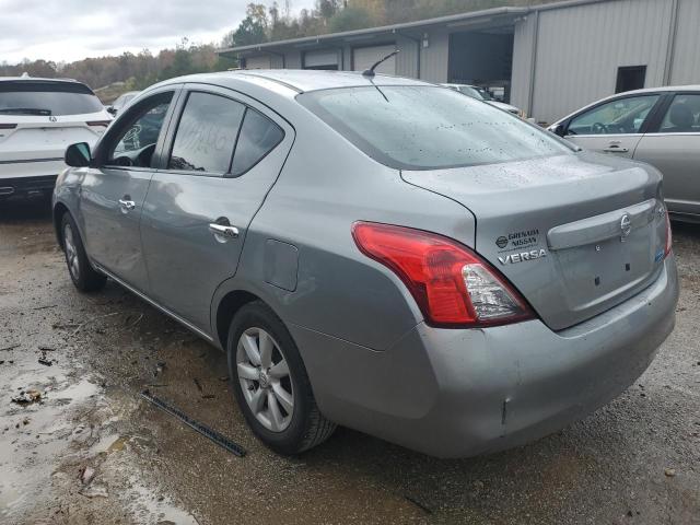 3N1CN7AP4CL814875 - 2012 NISSAN VERSA S GRAY photo 2