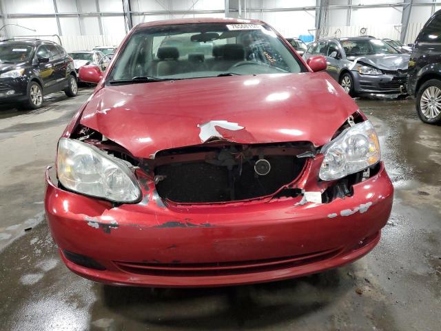 1NXBR32E56Z594882 - 2006 TOYOTA COROLLA CE RED photo 5