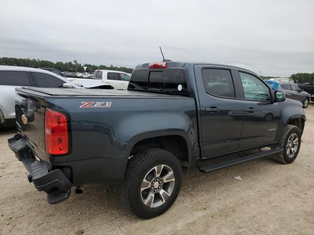 1GCGSDEN9K1190656 - 2019 CHEVROLET COLORADO Z71 BLUE photo 3