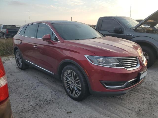 2LMTJ8LR8GBL84220 - 2016 LINCOLN MKX RESERVE BURGUNDY photo 4