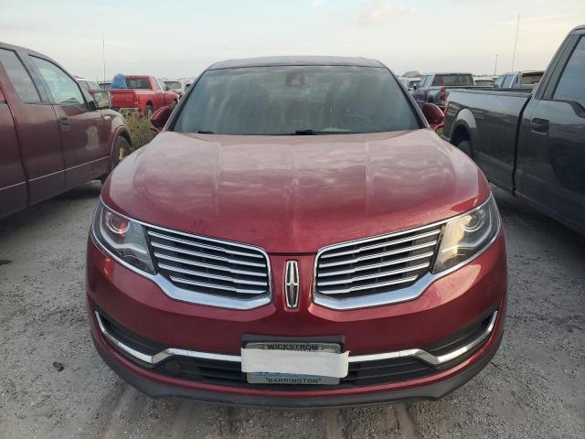 2LMTJ8LR8GBL84220 - 2016 LINCOLN MKX RESERVE BURGUNDY photo 5