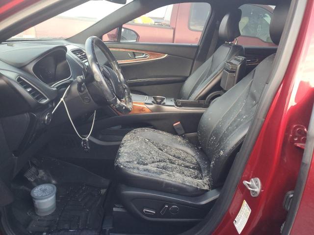 2LMTJ8LR8GBL84220 - 2016 LINCOLN MKX RESERVE BURGUNDY photo 7