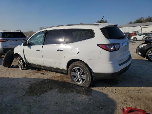 1GNKRGKD2HJ135596 - 2017 CHEVROLET TRAVERSE LT WHITE photo 2