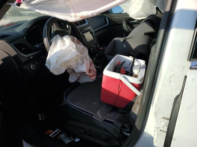 1GNKRGKD2HJ135596 - 2017 CHEVROLET TRAVERSE LT WHITE photo 7