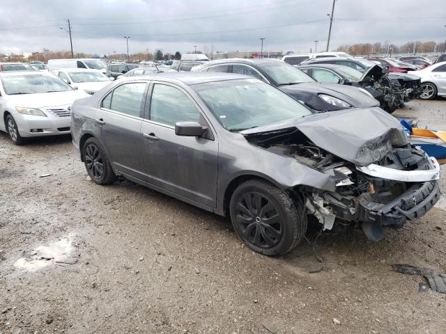 3FAHP0HA5AR188422 - 2010 FORD FUSION SE GRAY photo 4