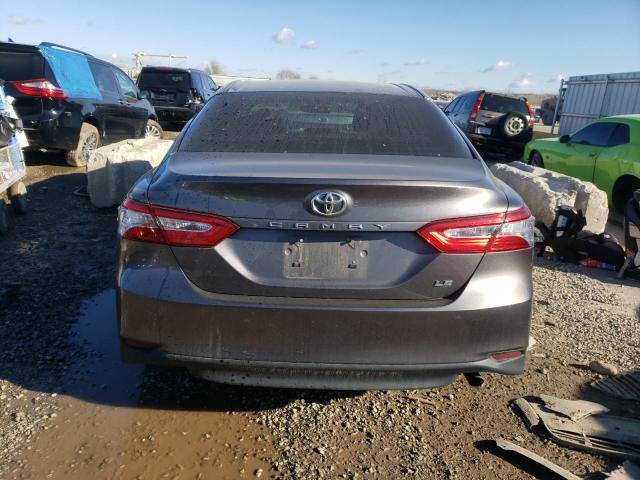 4T1B11HK6JU060212 - 2018 TOYOTA CAMRY L GRAY photo 6